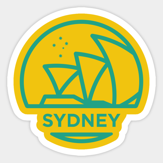 Sydney Sticker by bmaw